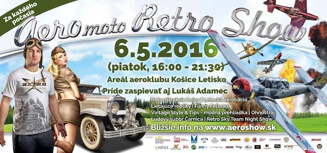 aeromoto retro show 2016 košice vintage