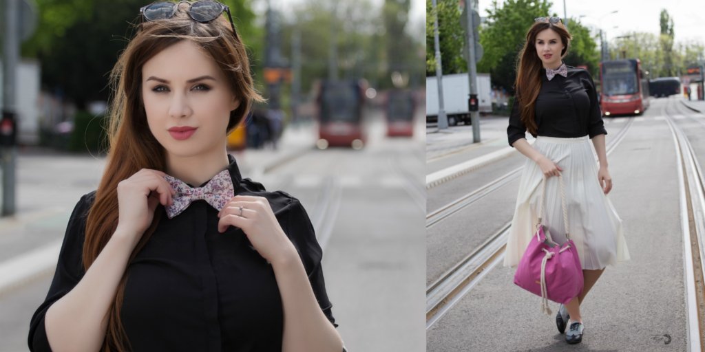 made in slovakia blubery motýlik taška kabelka outfit blogerka