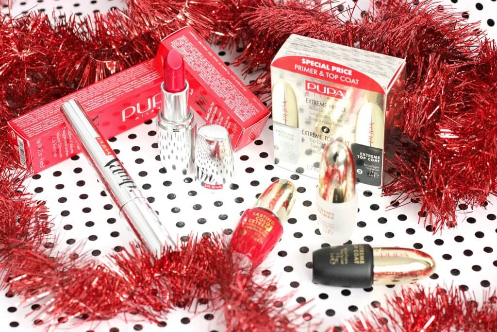 darček darek pupa milano vianoce vianočná vánoce vánoční tip tipy kozmetika kosmetika špirála vamp lak rúž rtenka