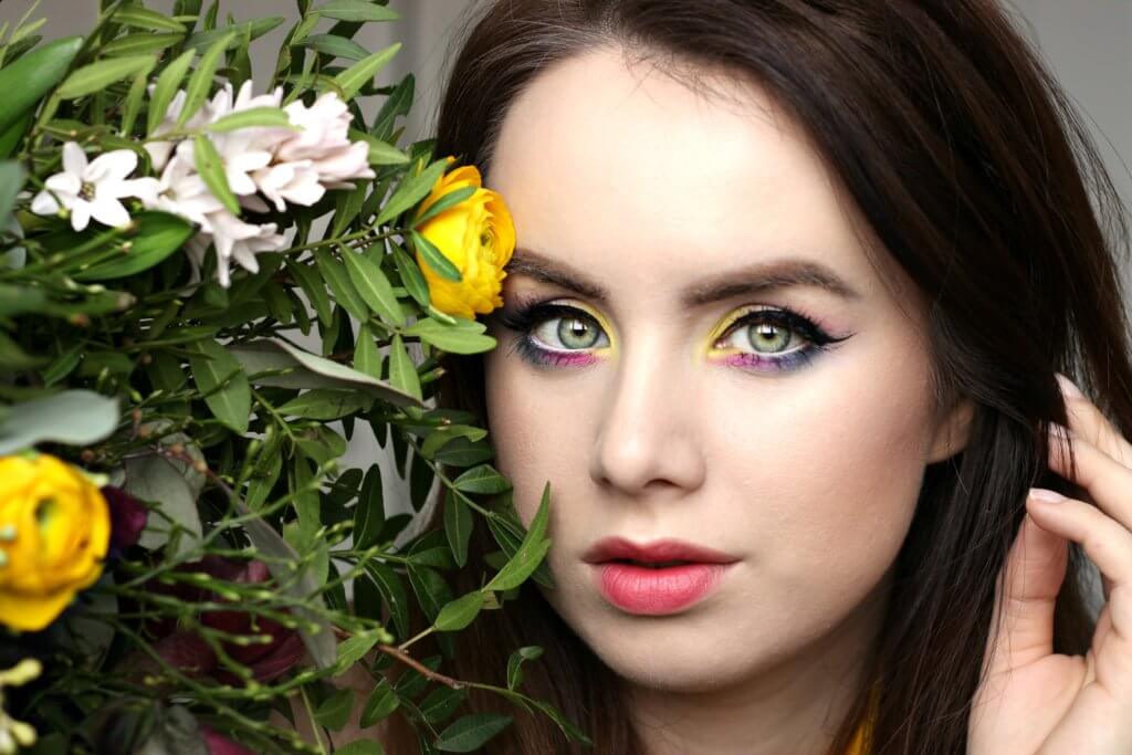 absolutecosmetics.eu jar jaro beautybyuk festival milani líčenie líčení vizáž zelené oči farebné farební 